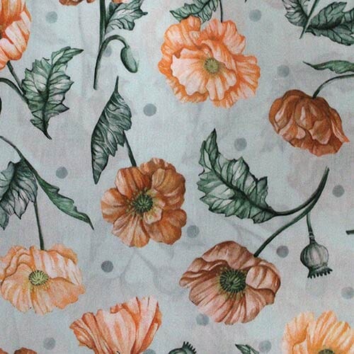 Cascading Poppie · Tana Lawn 0363 (C)