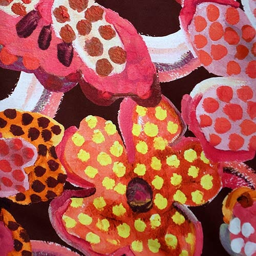 Fauvism Floral · Tana Lawn 0363 (F)