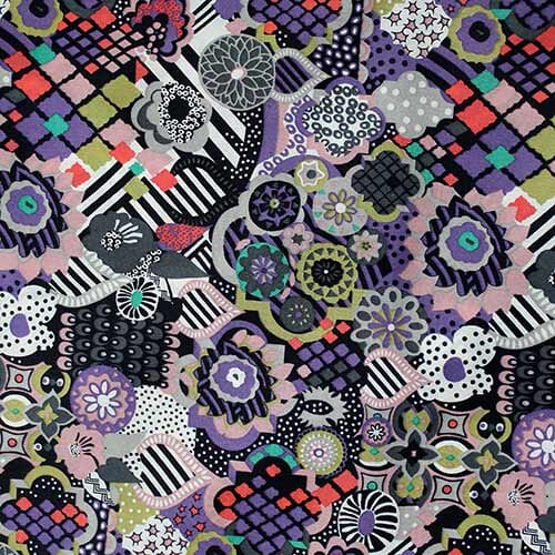 Worlds Collide Small · Tana Lawn 0363 (W)