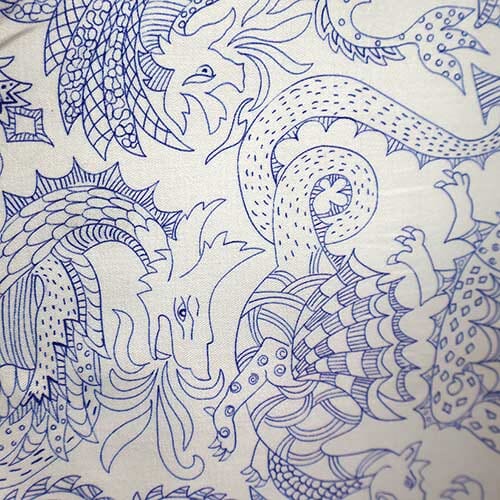 Stretch Gabardine 0571 - Delaney Dragon 6404X