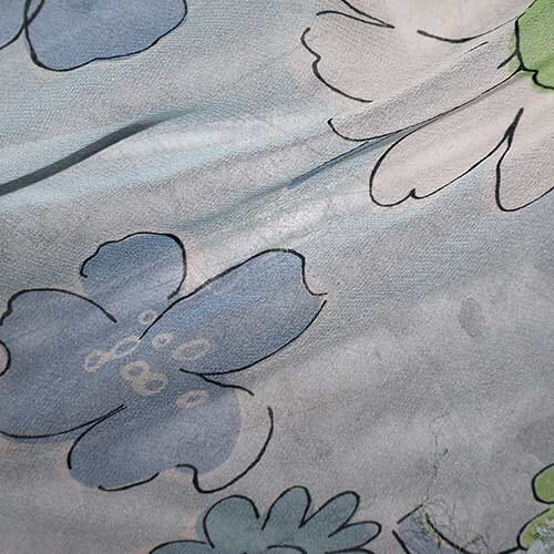 Chelsea Georgette Silk 0226 - Ij Daisy Flower 02067306X