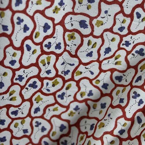 Tana Lawn Organic 0157 - Floral Paving 015768508X