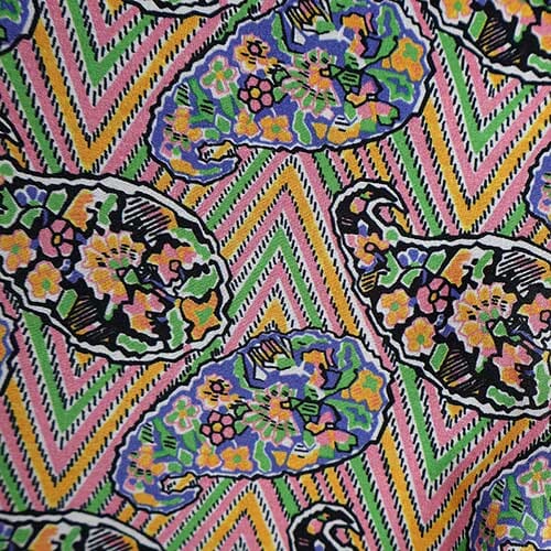 Tana Lawn Organic 0157 - Ij Zig Zag Paiseley 01576817A