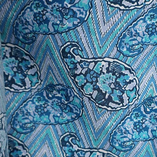 Tana Lawn Organic 0157 - Ij Zig Zag Paiseley 01576817B