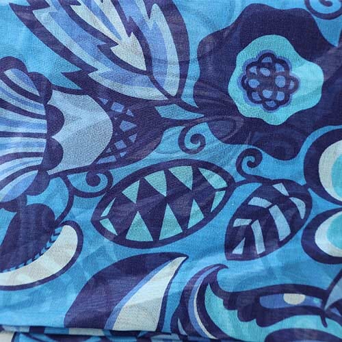 Nouveau Floral · Chloe Cotton Chiffon