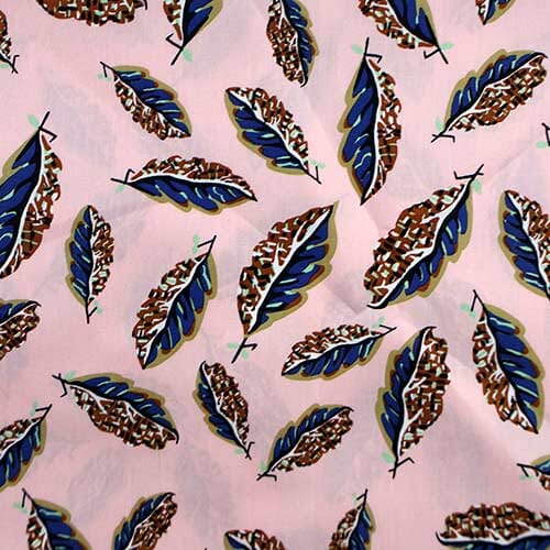 Woven Leaves · Saville Poplin 100% Cot