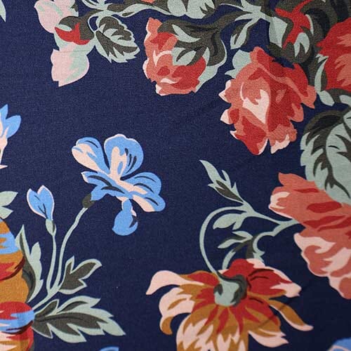 Indigo Iris · Piccadilly Poplin Organic