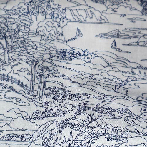 Coastal Vista · Piccadilly Poplin