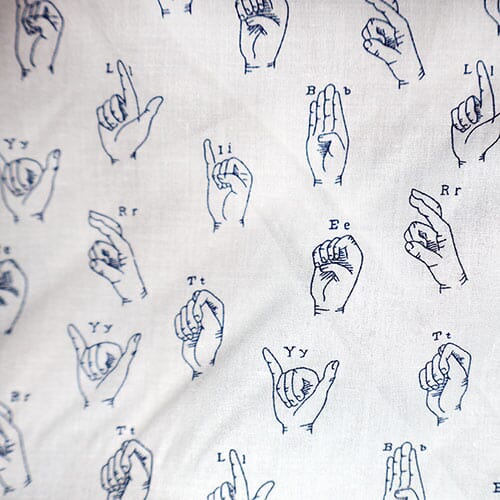 Signs of Liberty · Piccadilly Poplin