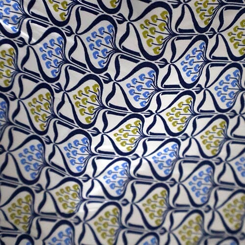 Peacock Nouveau · Piccadilly Poplin