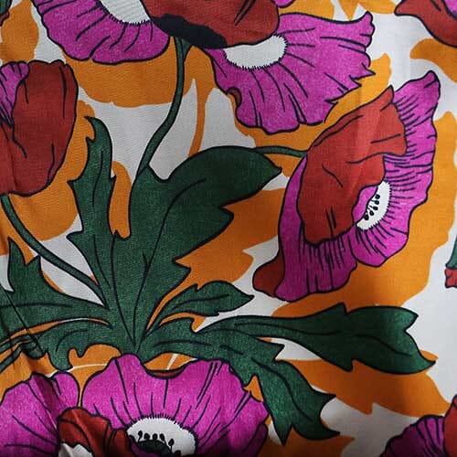 Paloma Stretch Satin 0691 - Ij Butterfiled Poppy 06916802X