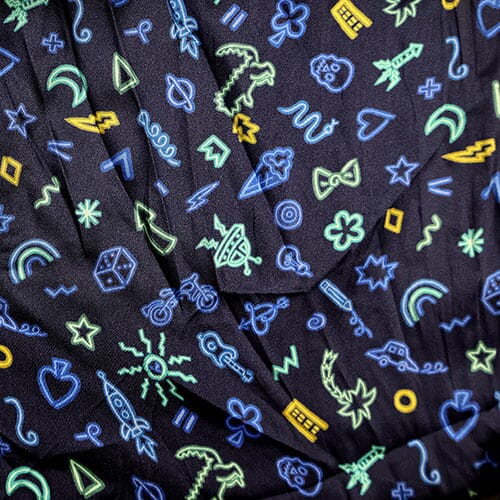 Neon Pop · Paloma Stretch Satin