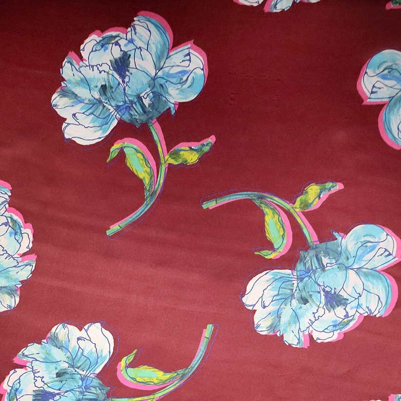 Belgravia Silk Satin 0232 - Grand Peony 02321213C