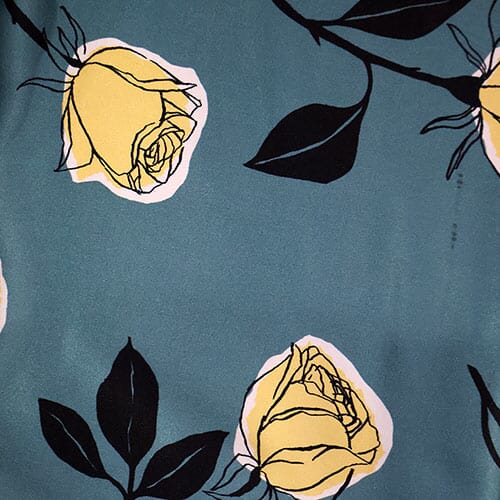 Belgravia Silk Satin 0232 - Scattered Rosses 023201129A