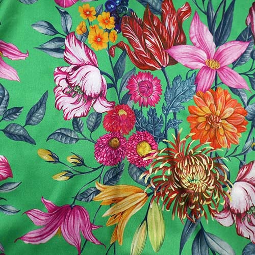 Belgravia Silk Satin 0232 - Statley Bouquet 02321208B
