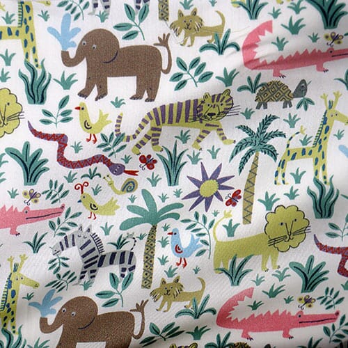 Tana Lawn 44" 363J - Louie S Jungle 0363J6440D