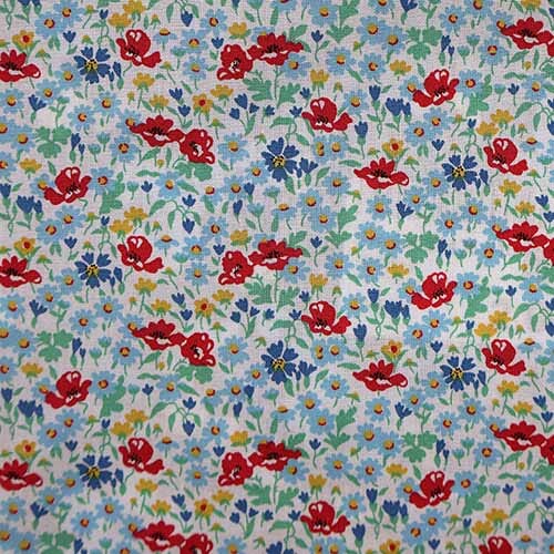 Wildflower Poppy · Quilting Liberty