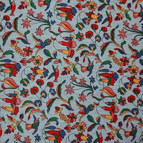 Liberty Collections Hambledon Viscose 0708 Ij Summer Fields