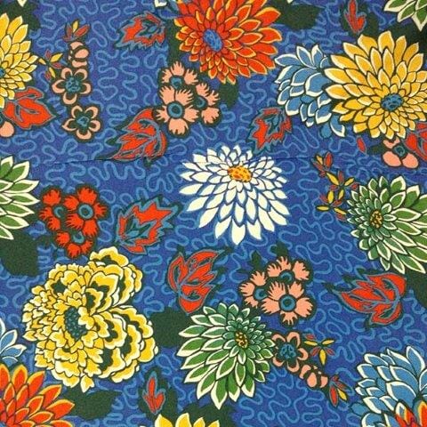 Ganton Cotton Jersey - Meandering Chrysan 3232155C