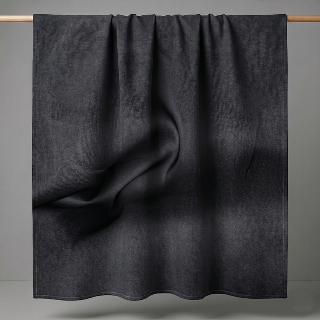 Tana Lawn Plain 0364 Black