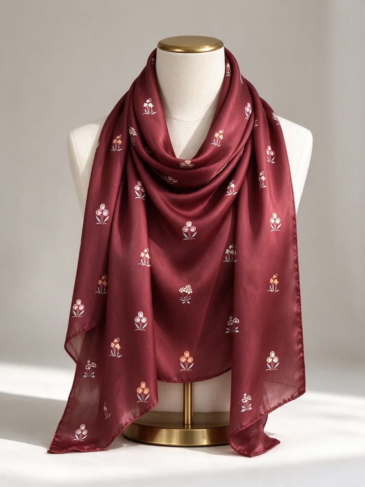 Silk scarf